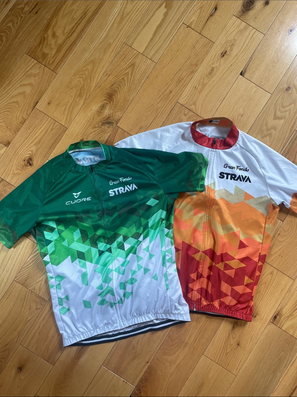 Men bundle of cycling shirts